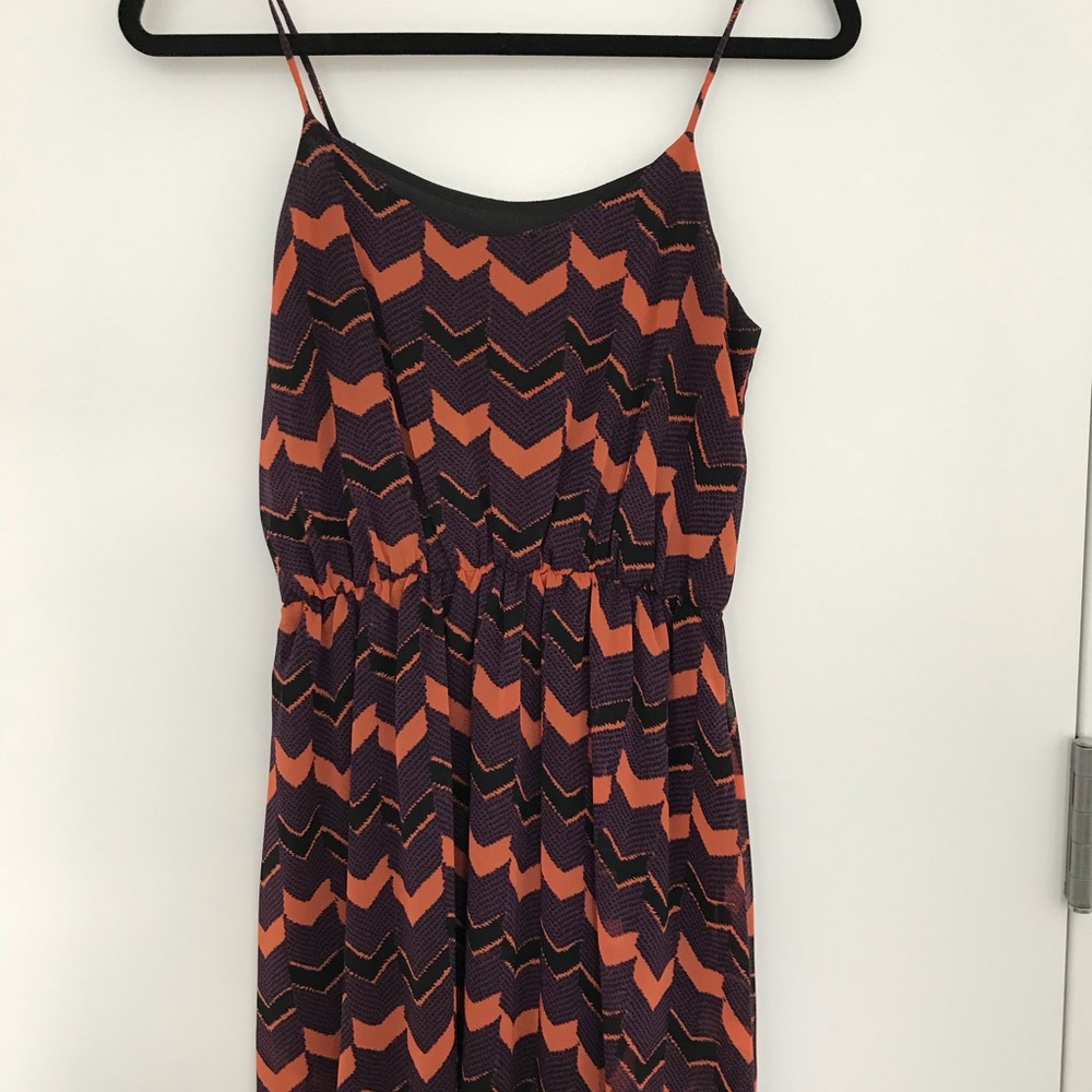 Chevron Print Summer Dress